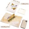 image:imageLeopong Mothers Day Card with Vibrant Floral amp Butterfly Design Spring Greeting Card for Mom Wife or Grandm Elegant Keepsakeyellow