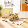 image:imageLeopong Mothers Day Card with Vibrant Floral amp Butterfly Design Spring Greeting Card for Mom Wife or Grandm Elegant Keepsakeyellow