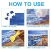 image:imageYAKAMOZ Clear Jigsaw Puzzle Glue with Precision Applicator  NonToxic Quick Dry amp WaterSoluble for Puzzles up to 5000 Pieces 200ML400ml