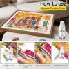 image:imageYAKAMOZ Jigsaw Puzzle Glue with Sponge Head for Adults Clear WaterSoluble Craft Puzzle Glue Quick Dry for 100015003000 Pieces of Puzzle120ML120ml Pack of 2