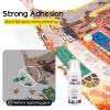 image:imageYAKAMOZ Jigsaw Puzzle Glue with Sponge Head for Adults Clear WaterSoluble Craft Puzzle Glue Quick Dry for 100015003000 Pieces of Puzzle120ML240ml