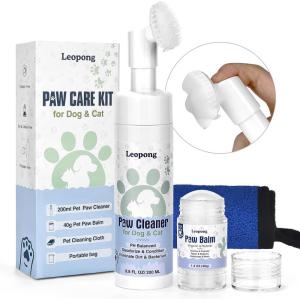 image:imageLeopong Dog Paw Care Kit Paw Cleaner and Balm for Pet Foot Washer Care 1 Pack Dog Balm1 pack cleaner and 1 pack balm